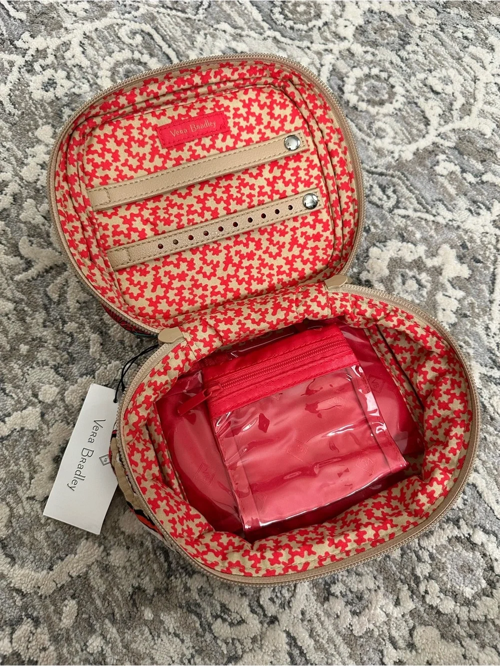 Vera Bradley Iconic Jewelry Case in pattern Desert Floral